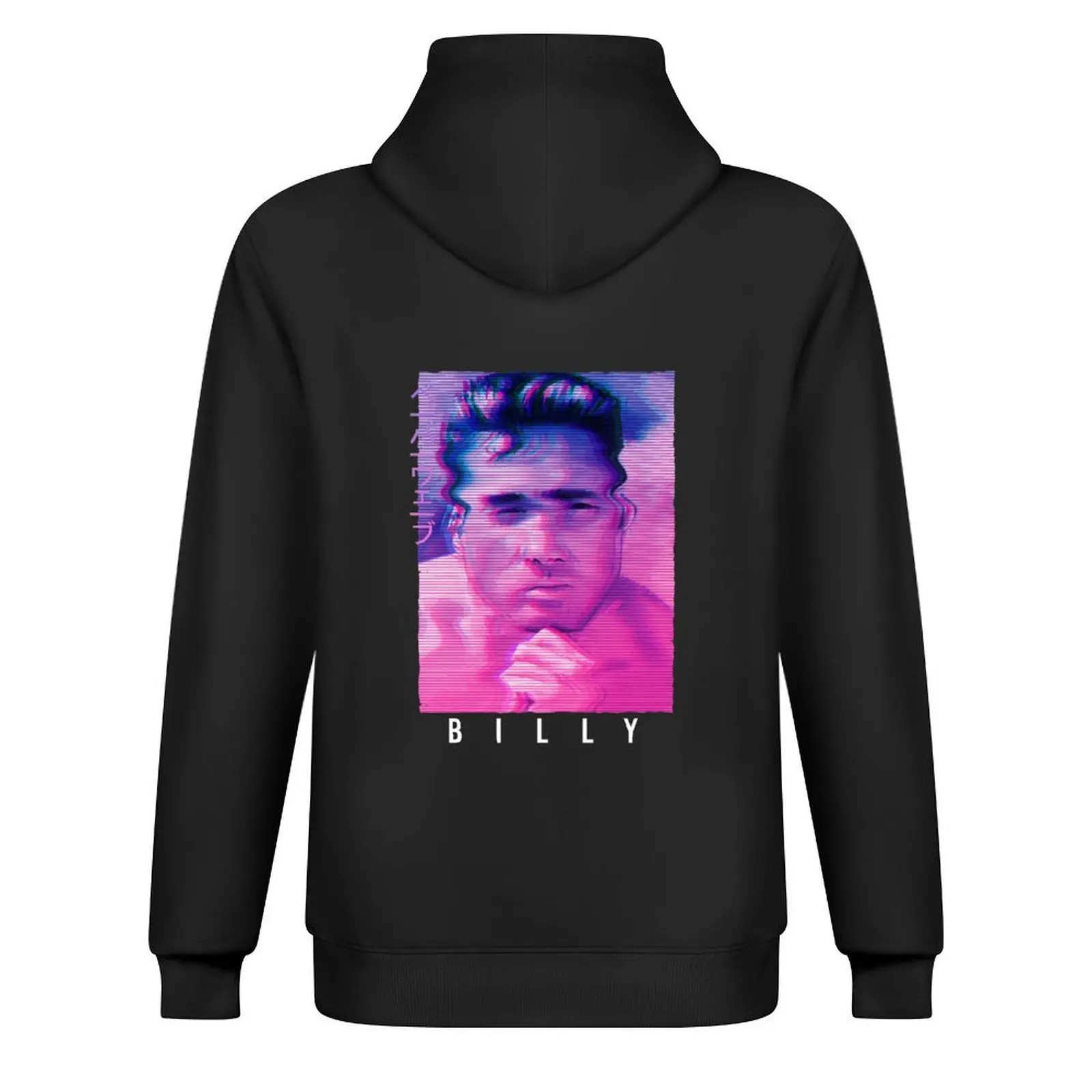 Фото Vaporwave Billy Gachimuchi Herrington Толстовка с капюшоном эстетичная одежда одежда в стиле аниме одежда в японском стиле для мужчин толстовка с графическим рисунком №3