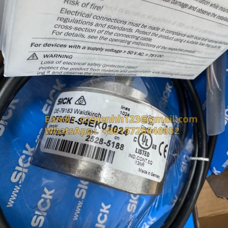 Новый оригинальный кодировщик DFS60E-S4EK01024 SICK Номер детали: 1037534