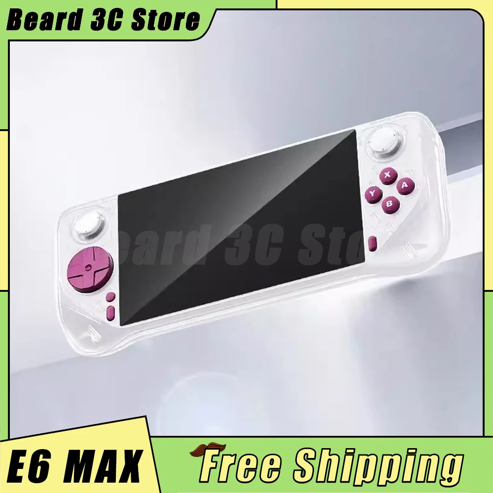 Игровая консоль E6 MAX, 5 дюймов, 1280*720 точек на дюйм, IPS сенсорный экран, индивидуальный джойстик на зале, 5000 мАч, портативные игровые консоли, поддержка проекции