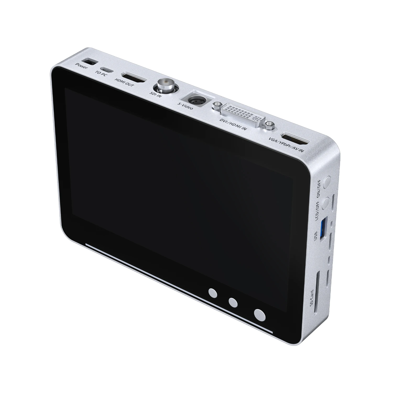 Автономный эндоскоп UR550, переключаемый видеорегистратор SDI VGA DVI HDMI YPbPr RCA камера 4K записывающее устройство для захвата