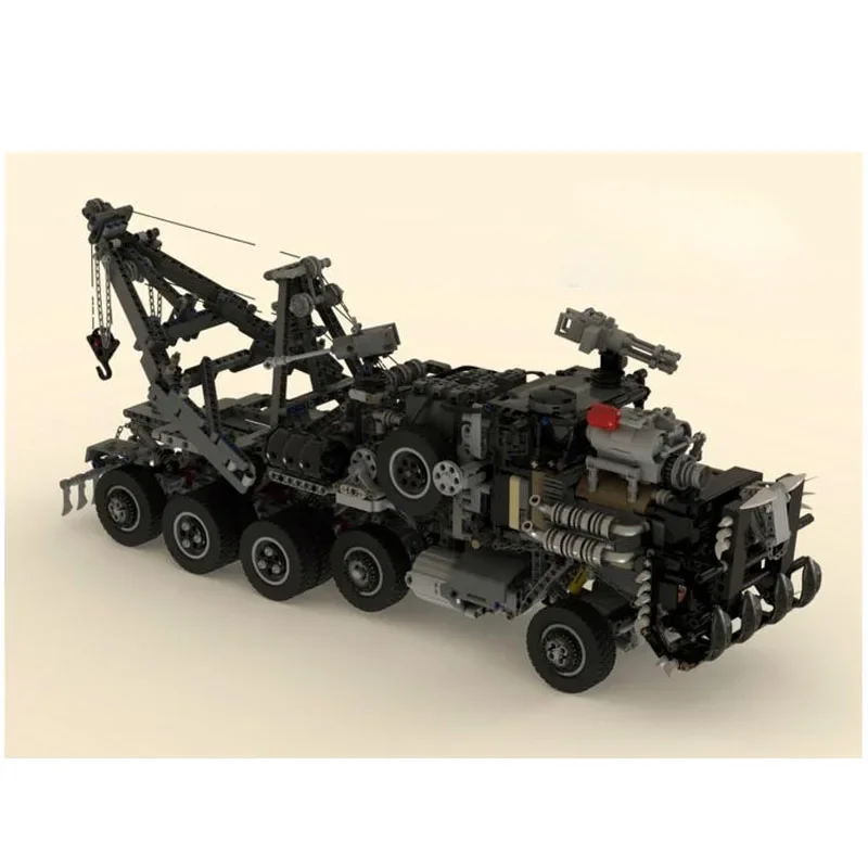 Фото MOC-84252 Новый Классический конструктор с зажимом из фильма Supercar M911 Mad Max, модель конструктора • 2754 деталей, детский подарок на день рождения №3
