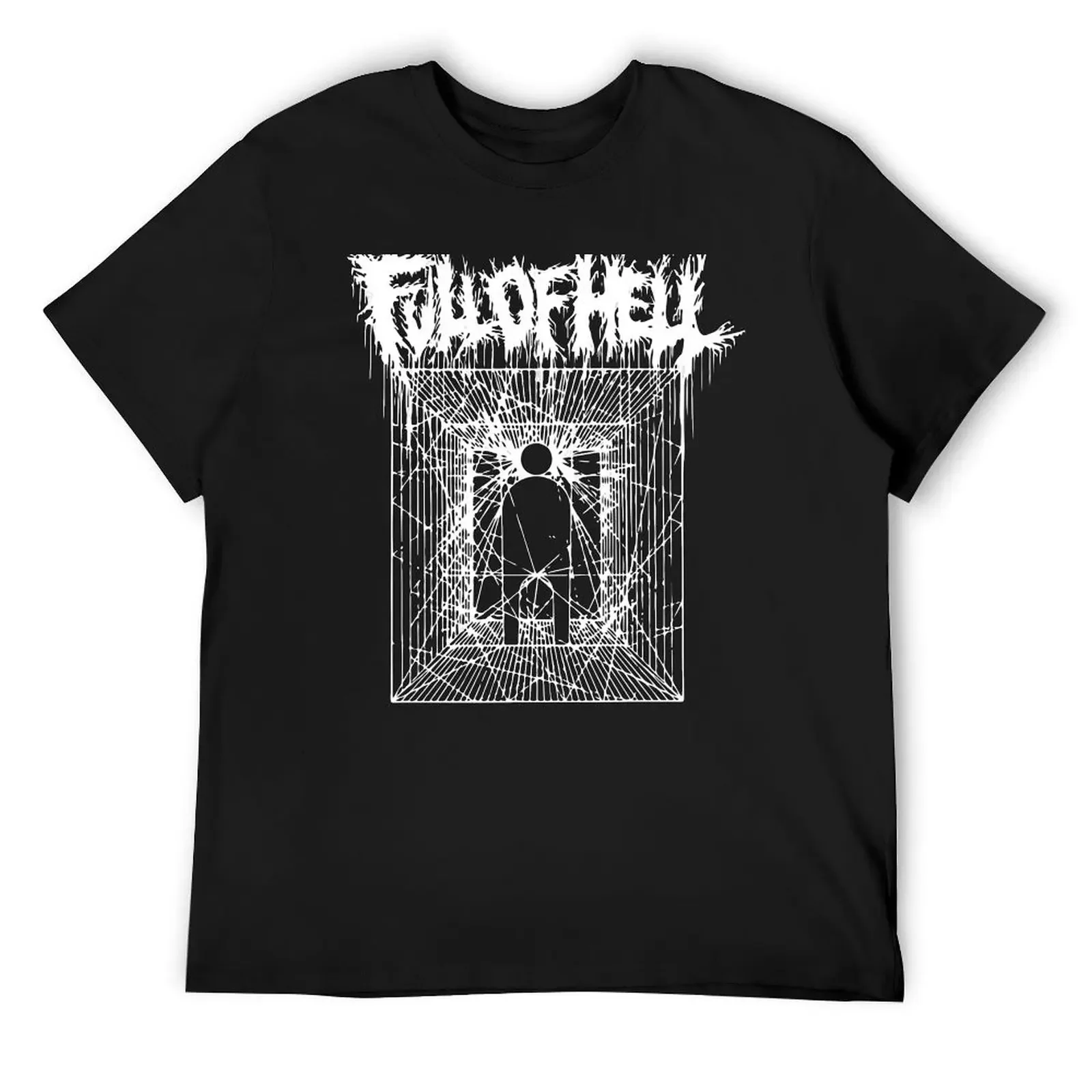Футболка Full of Hell Merch, рубашки с рисунком для мальчиков, футболка большого размера с животным принтом для мужчин