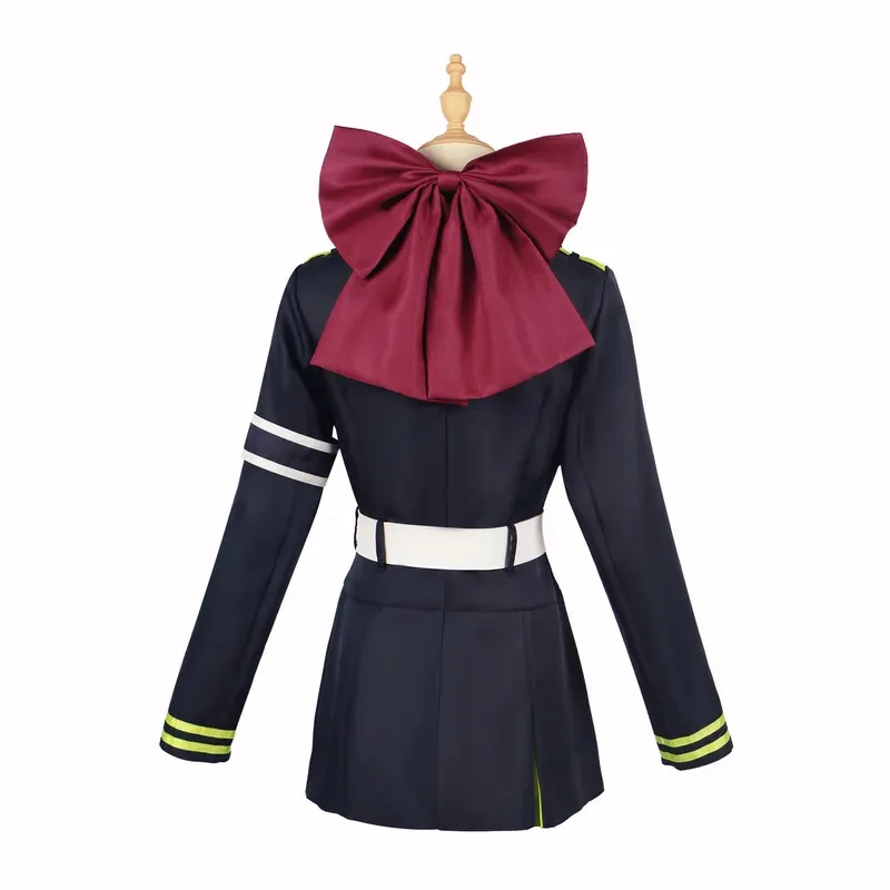 25COSAnime Ramos Owari No Seraph Owari No Seraph Hiiragi Shinoa Косплей Костюм Фиолетовая Униформа Аниме Полный Костюм Для Хэллоуина