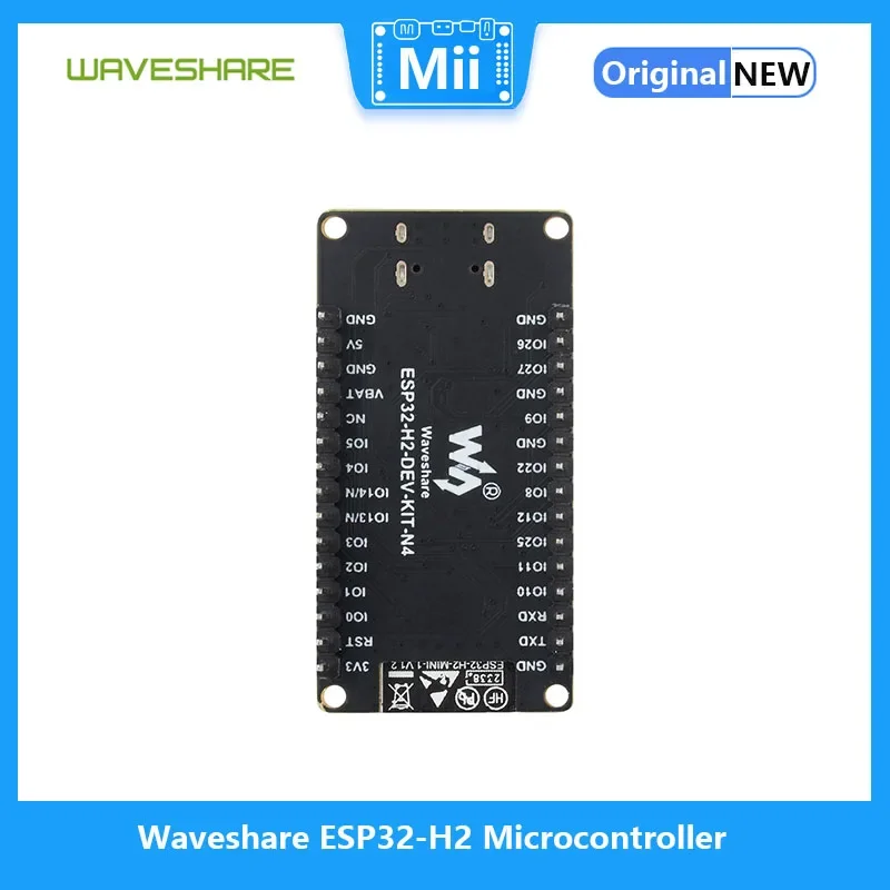 Фото Флэш-микроконтроллер Waveshare, 96 МГц, флэш-модуль, 4 Мб, поддержка BLE/Zigbee/Thread №3