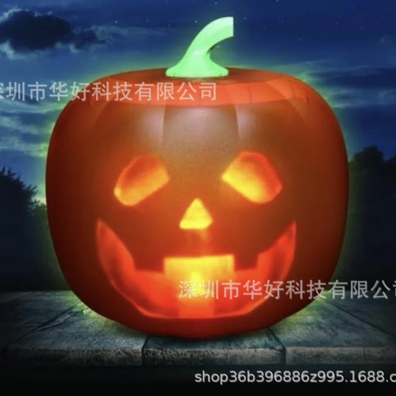 Фото Лидер продаж Mindscope Jabberin Jack Talking Pumpkin Light Хэллоуин Тыква Световая проекция №3