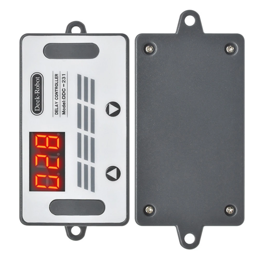 DC5V-30V двойное реле задержки MOS триггер высокого уровня светодиодный цифровой цикл дисплея для таймера электрооборудование инструмент аксессуар