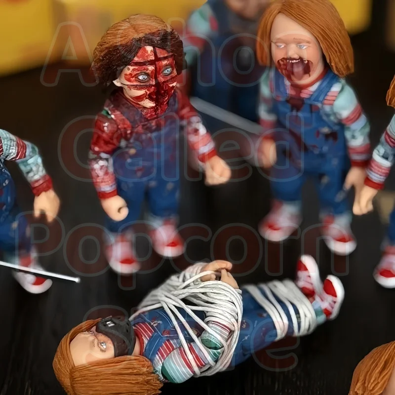 В наличии Neca Child's Play Фигурка Чаки Mystery Box - Игрушка из фильма ужасов Коллекционная, шарнирная кукла
