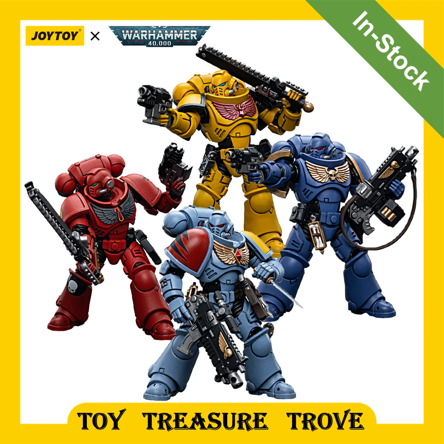 [В наличии] экшн-фигурки JOYTOY Warhammer 40k 1/18, ультрамарины, интерсектиторы, имперские фигуры, Кровавые Ангелы, аниме военная модель