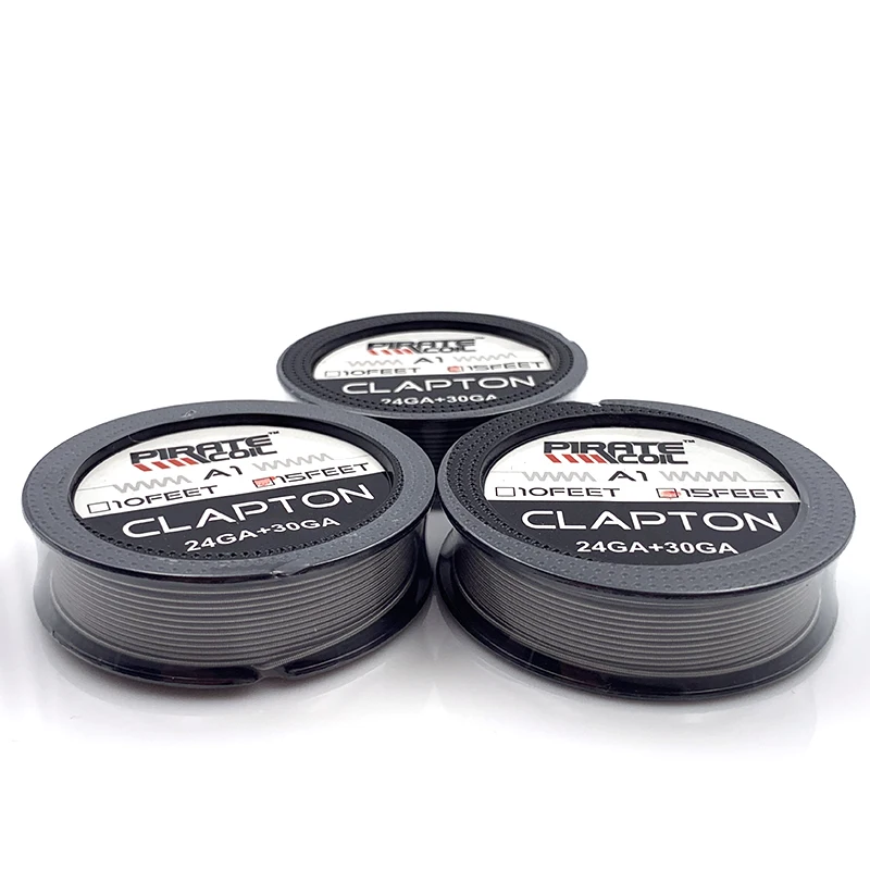 Фото Оригинальная Пиратская нагревательная проволока Fused Clapton Alien HIVE 24GA 26GA 15 футов A1 материал DIY перестраиваемая катушка сетка Zeus X №5