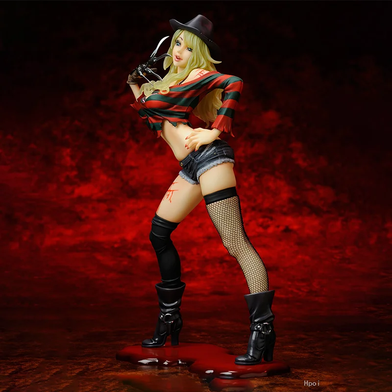 Фото KOTOBUKIYA Original Freddy Vs. Джейсон Фредди Крюгер Статуя Bishoujo Horror Bishoujo Movie X Bishoujo 1/7 Second Edition №2