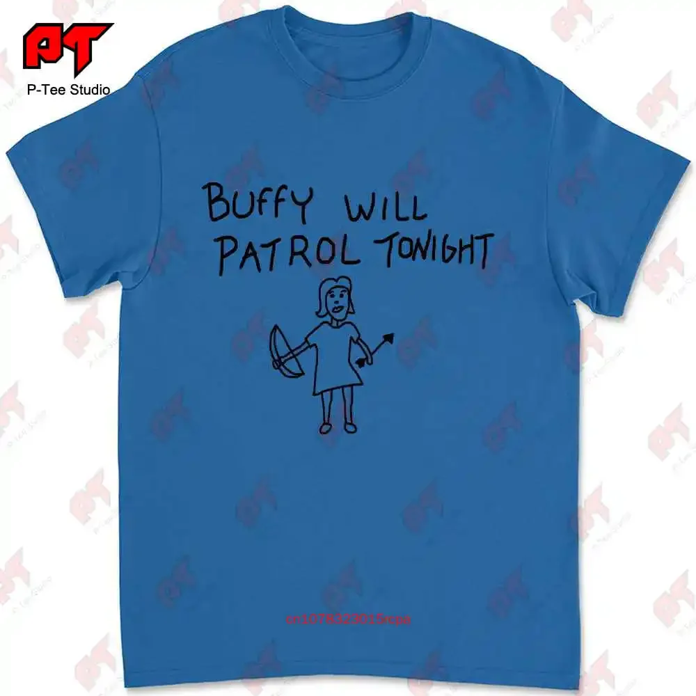 Фото Футболка Buffy The Vampire Slayer Buffy Will Patrol Tonight LOEN №3
