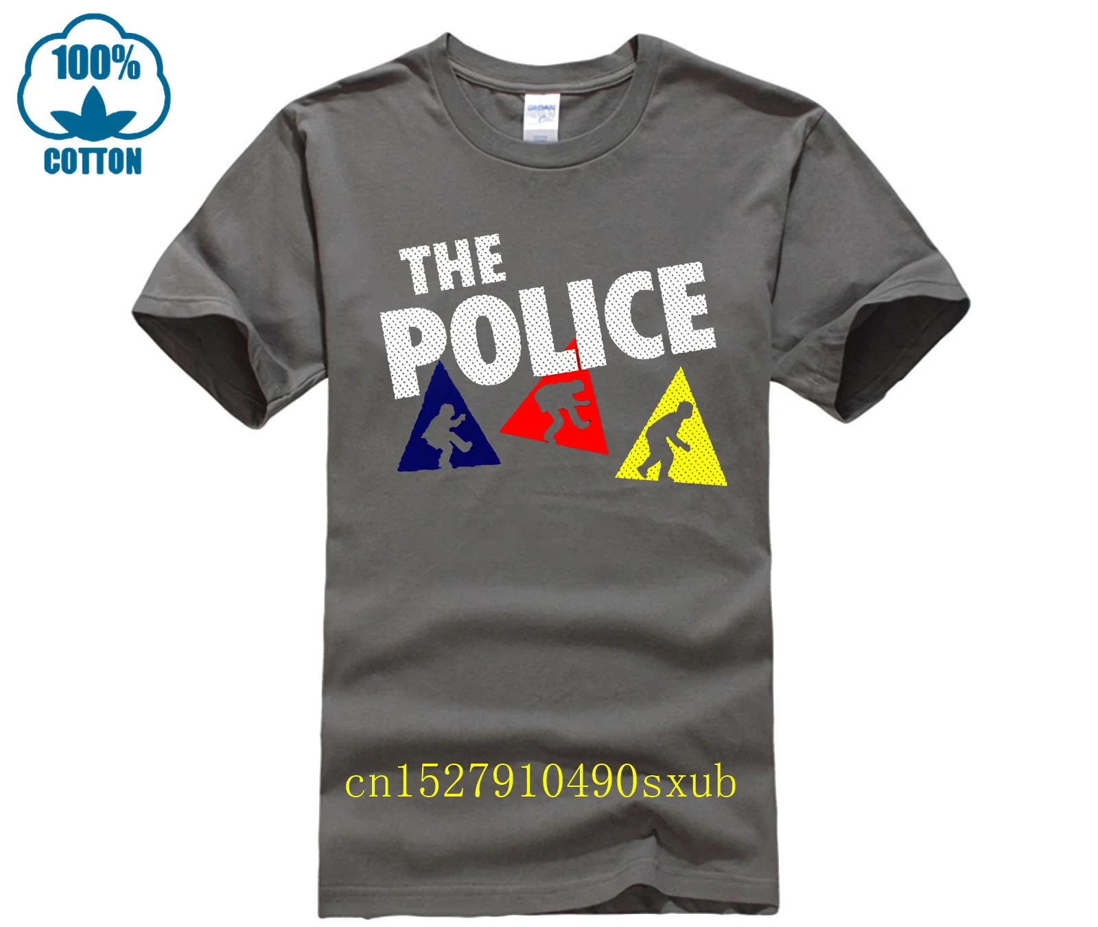 Фото ФУТБОЛКА THE POLICE Classic Live Band Photo НОВАЯ ФУТБОЛКА S M L XL XXL официальная строка №4