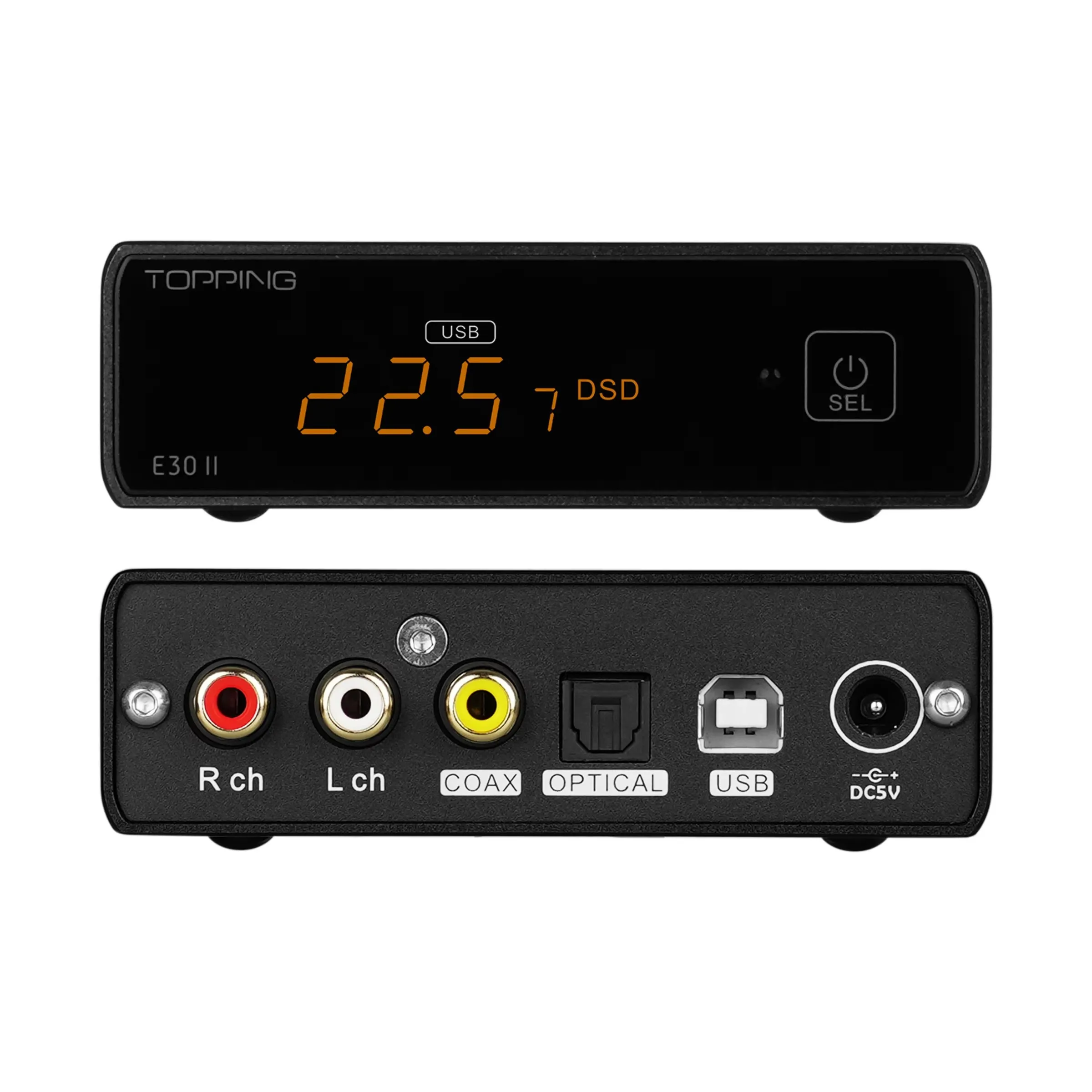 Фото TOPPING E30 II E30II lite Цифровой аудиодекодерCOLOR AK4493 XU208 32BIT 768K DSD512 Сенсорное управление с дистанционным управлением Hi-Res №4
