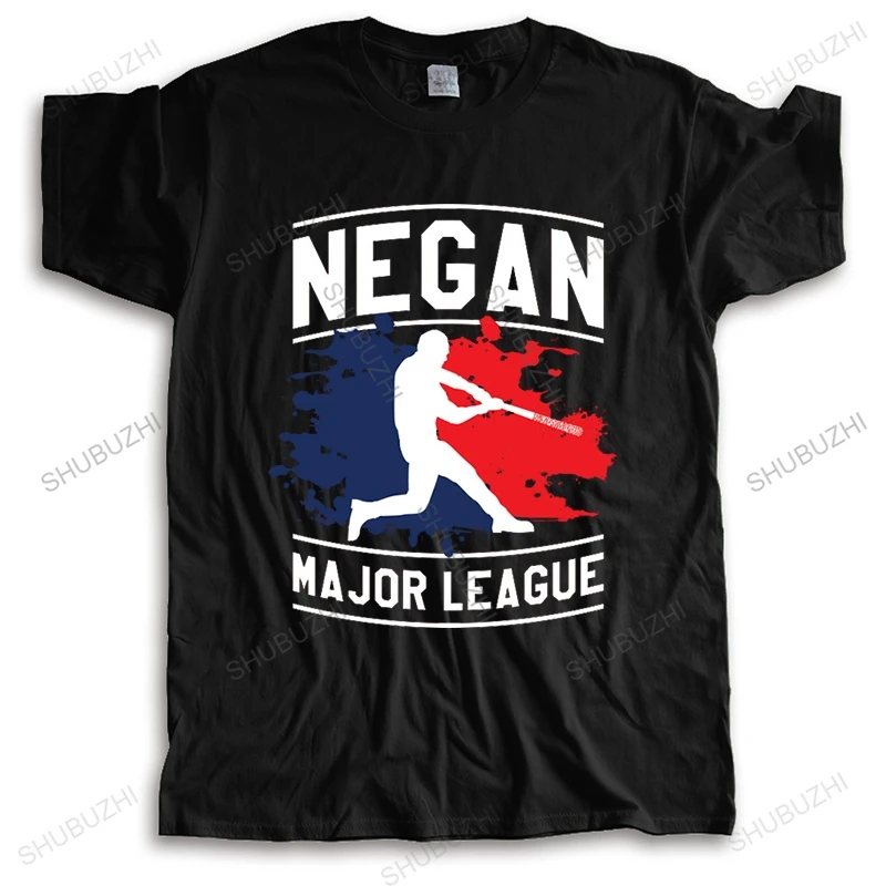 Брендовая футболка, футболка для главной Лиги Negan Maglietta Negan, футболка для утолщения Estate, персонализированная футболка с изображением ходячих мертвецов