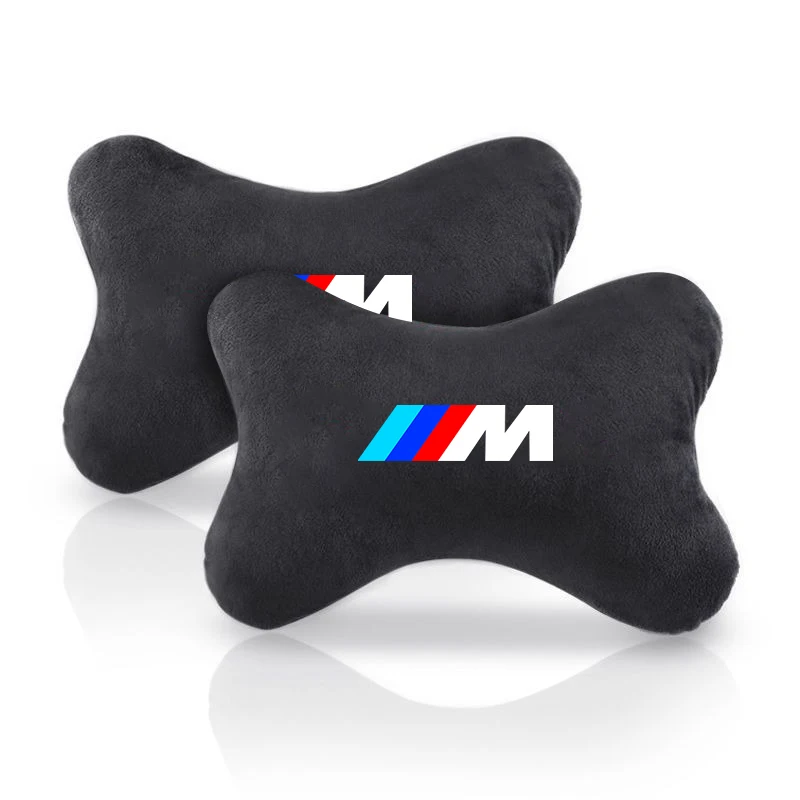 Фото Универсальный автомобильный шейный подголовник для BMW Performance M Power E90 E91 E92 X3 X5 X6 M3 M5 E46 E39 F30 E60 F10 G30 №2