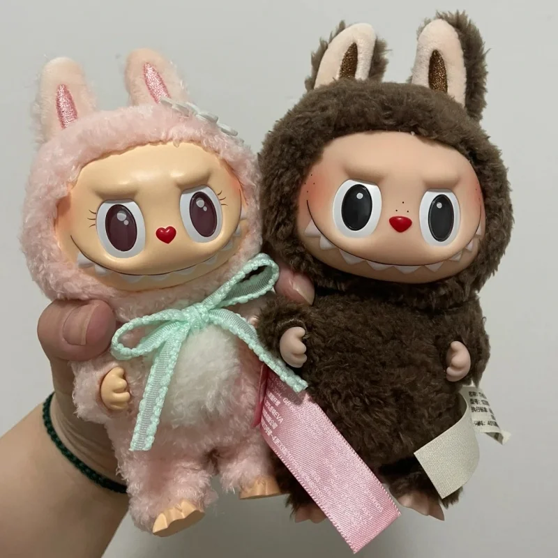 Новая реплика 1:1, высокое качество, милая коробка Labubu The Monsters, игрушки, карты, макарон, Kawai Guess, сумка, фигурка, модель, сумка, брелок, подарки
