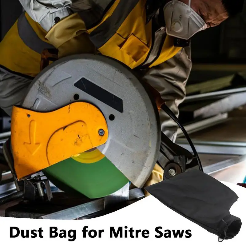 Фото Mitre Saw Dust Bag Collection Saw Dust Collection Miter Dust Bags Table Saw Dust Collector Bag With Zipper Table Saw Accessories №3