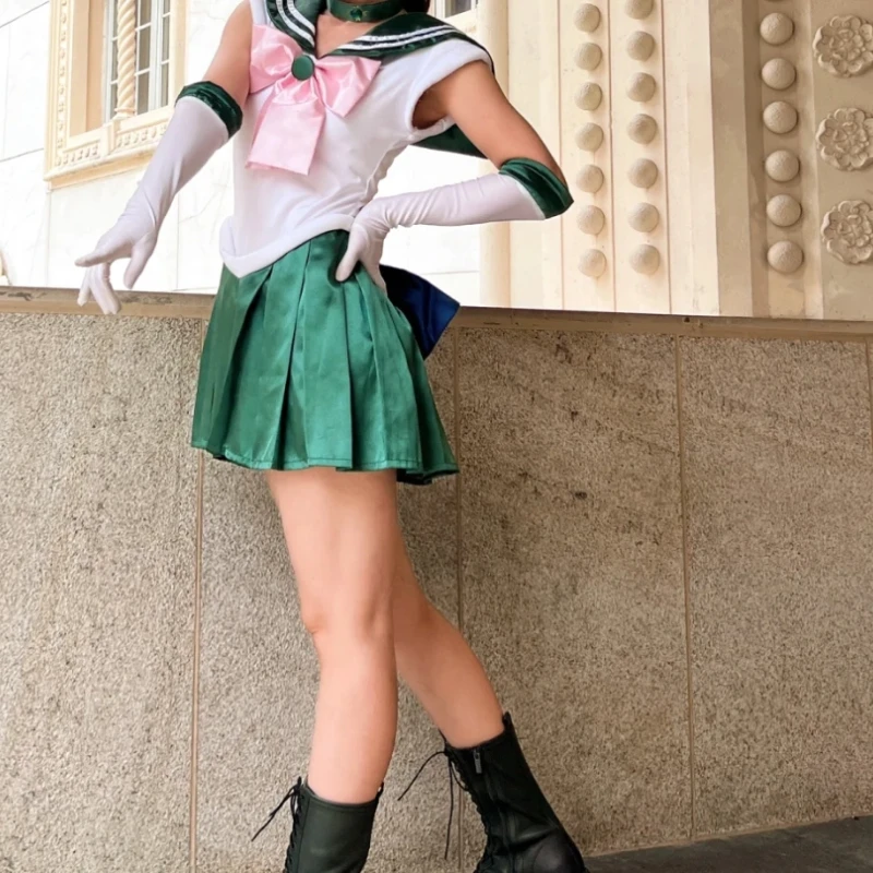 В наличии Сейлор Мун Косплей Костюм Kino Makoto Sailor Jupiter Cos Многоразмерный Косплей Костюм Полный Набор Комиксов Подарок На День Рождения (art.: 3920d14a38199) - 3920d14a38199
