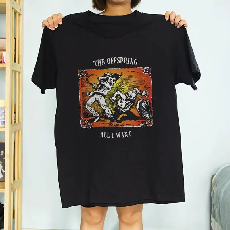 Черная футболка All I Want The Offspring Band, размер унисекс