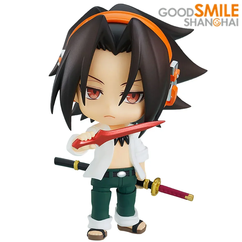 Оригинальная кукла Nendoroid Good Smile 1709 Yoh Asakura Shaman King ГСК кавайная Коллекционная Аниме Фигурка экшн-модель игрушки
