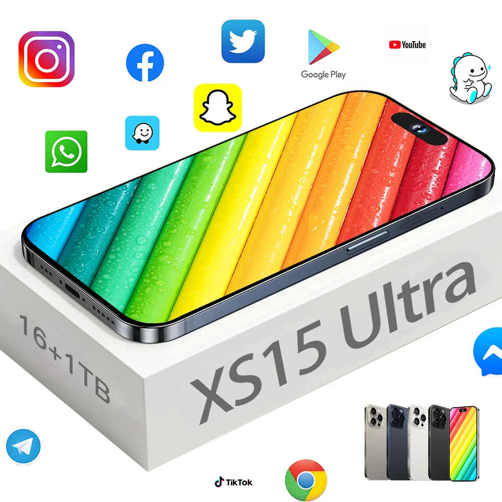 Оригинал для смартфона, 7,3 дюйма, новинка, XS15, сверхполный экран, 4G телефон, 8000 мАч, мобильные телефоны