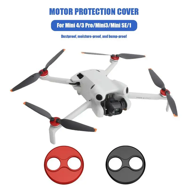 Крышка двигателя дрона для DJI Mini 4 PRO/Mini 3 PRO/Mini 3/Mavic Mini Защитная крышка двигателя Пылезащитная водонепроницаемая защитная крышка