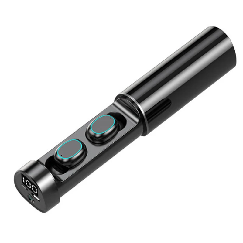 Беспроводные наушники N21, TWS, Bluetooth, спортивные Игровые наушники со встроенным фонариком и дисплеем