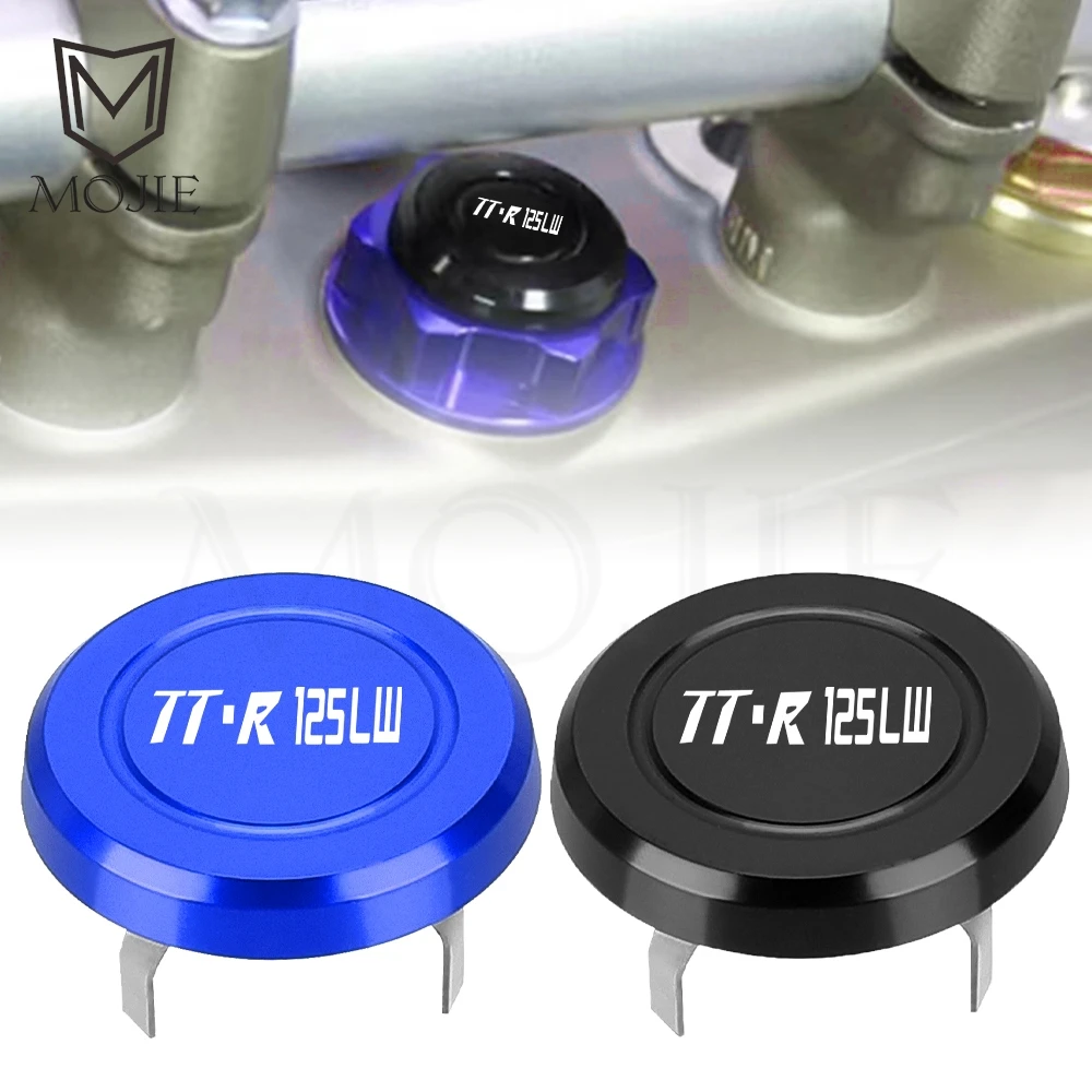 Для Yamaha TTR125LW TTR 125LW TTR 125 LW 2002 2003 2004 2005 2006 2007 2008 2009 Аксессуары для мотокросса с ЧПУ Крышка гайки рулевого стержня