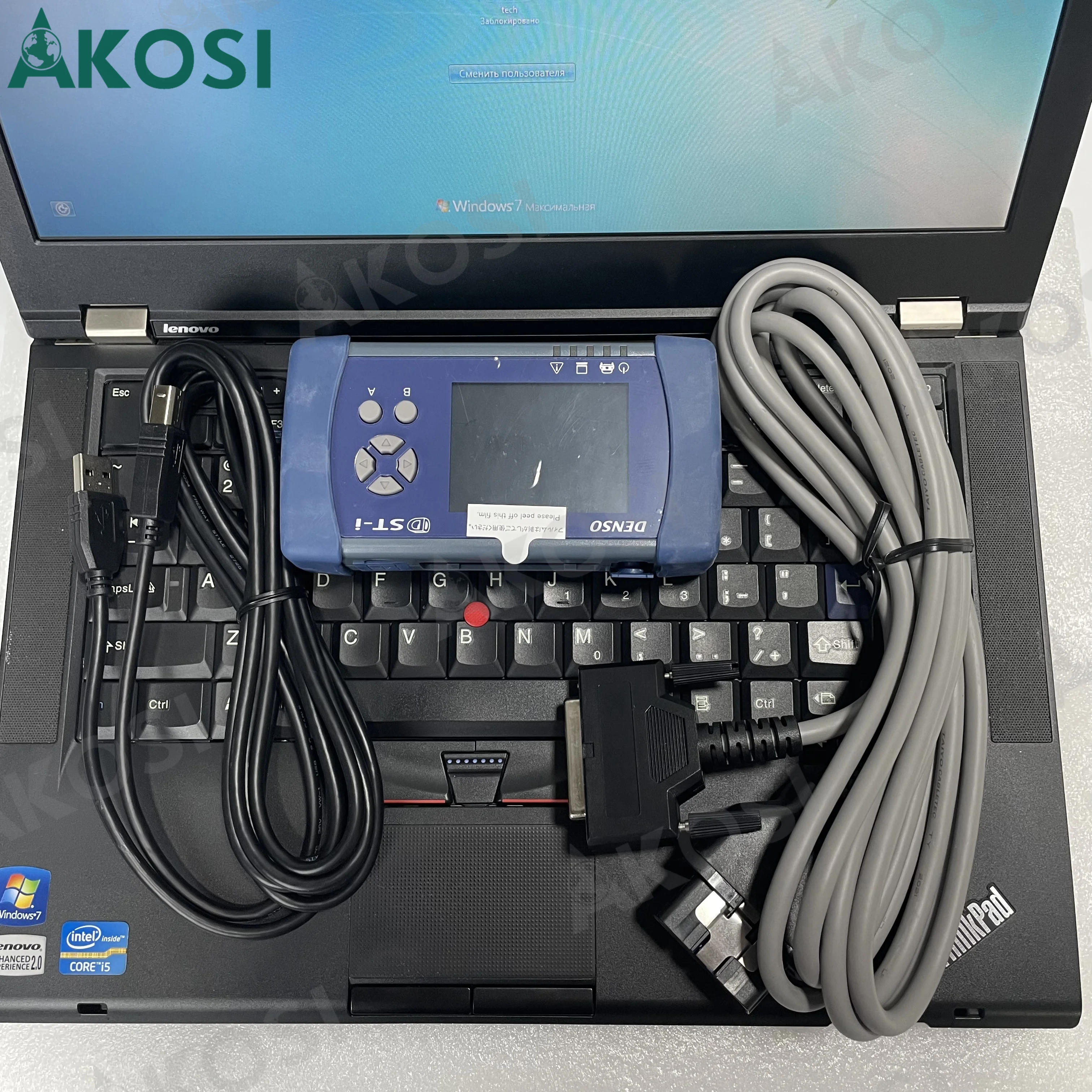 Для DENSO DST DIAGNOSTIC SCAN TESTER Устранение проблем автоматического обнаружения транспортных средств с ноутбуком Tughbook T420