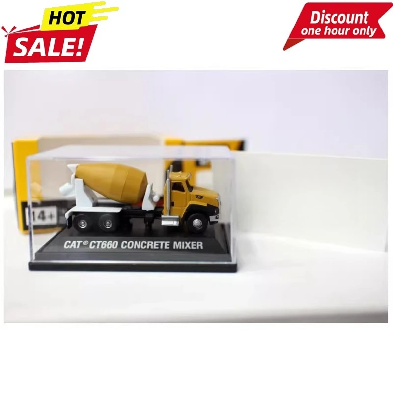Для строительной грузовика 1/160 MINI CAT CT660 цементный миксер грузовик из сплава имитация модели сцена орнамент 55461