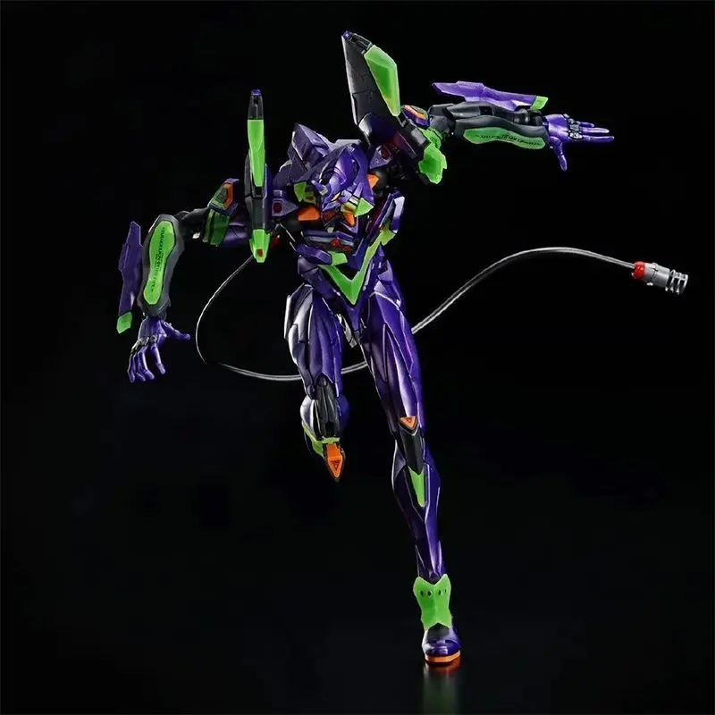 Rg 1/144 модель евангелиона Unit-01 в сборе, неоновые модели евангелиона, коллекционные аниме наборы роботов, модели, подарок для детей