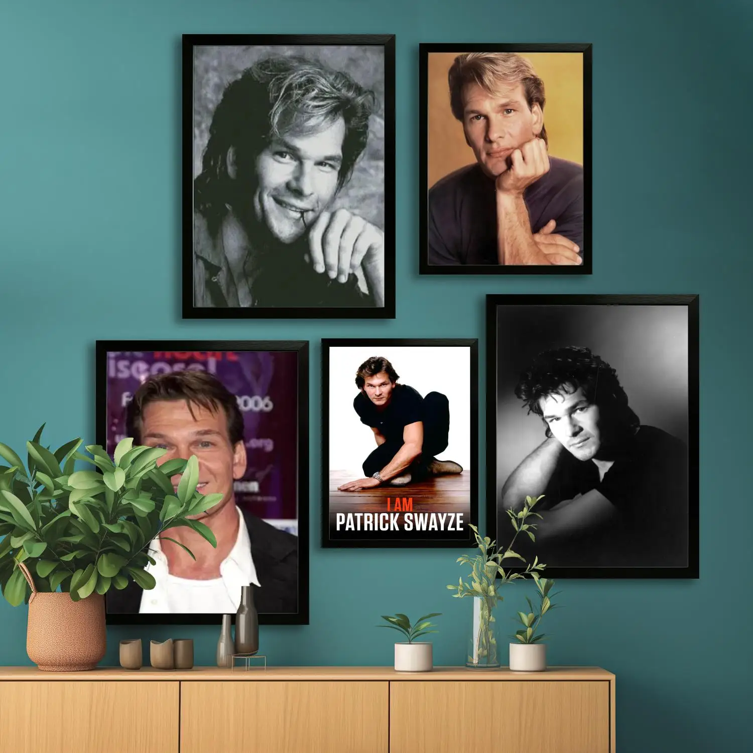 im patrick swayze actor Холст Художественный постер и настенное искусство, картина с принтом, современная семья, декор для спальни, постеры, декоративная живопись