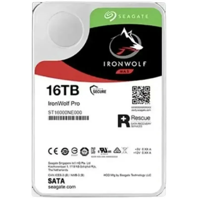 Для Seagate IronWolf Pro 16TB внутренний 7200RPM 3,5 