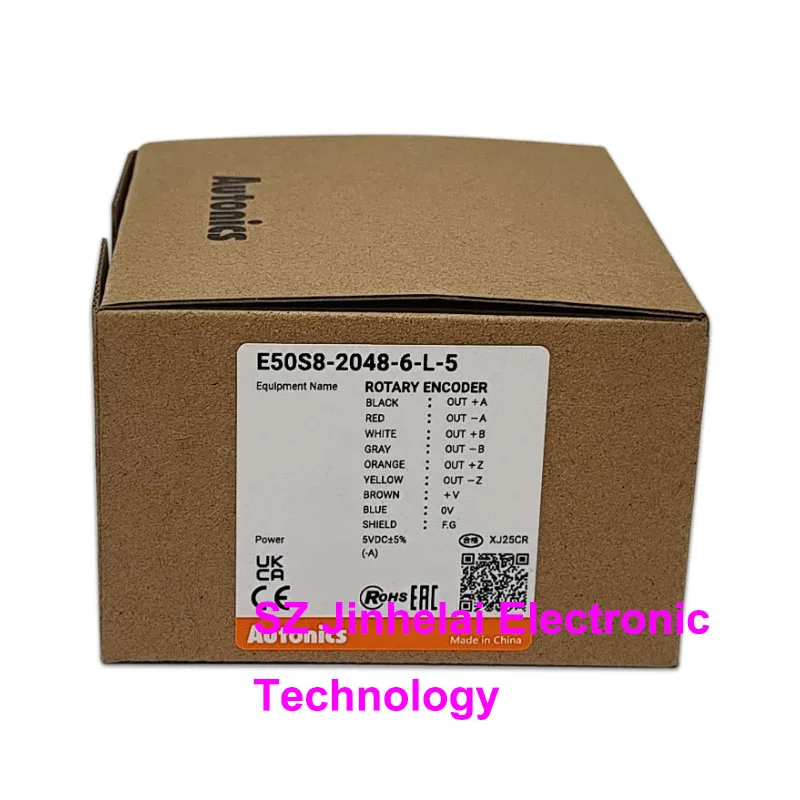 Новый оригинальный поворотный энкодер Autonics E50S8-100 360 500 600 1000 1024 2000 2048 2500 3000 3600 5000 6000 8000-3-6-L-5 (art.: 3920d10198f90) - 3920d10198f90