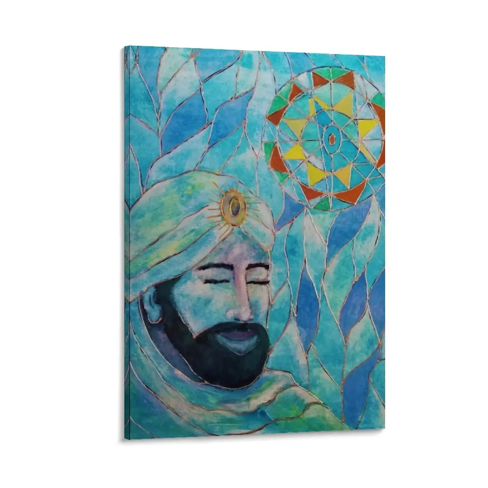 El Morya, Ascended master - Renate van Nijen Холст Картина художественная роспись современное украшение дома