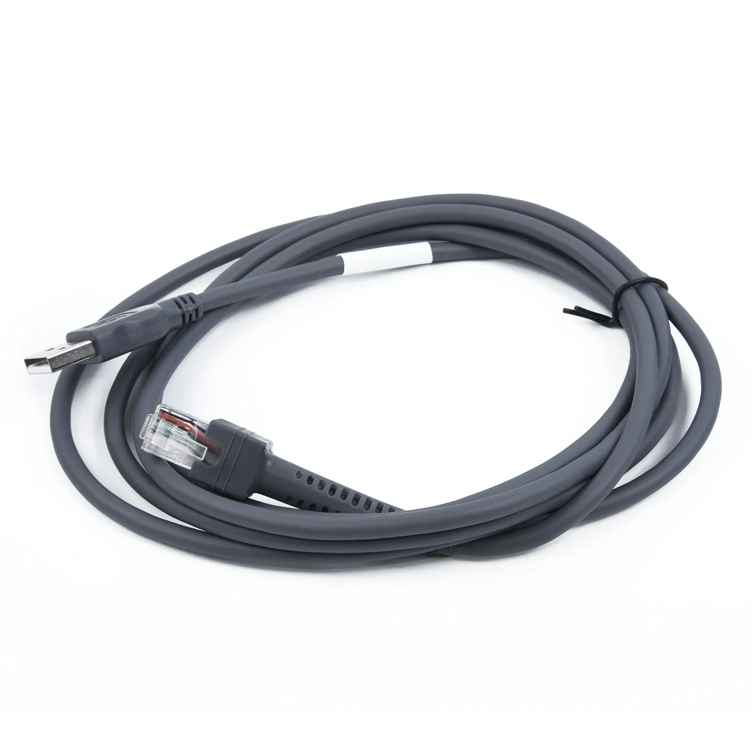 Замена черного цвета для символа сканера штрих-кода LS1203 LS2208 LS4208 AP DS9208 Кабель последовательного USB-сканера Высокое качество