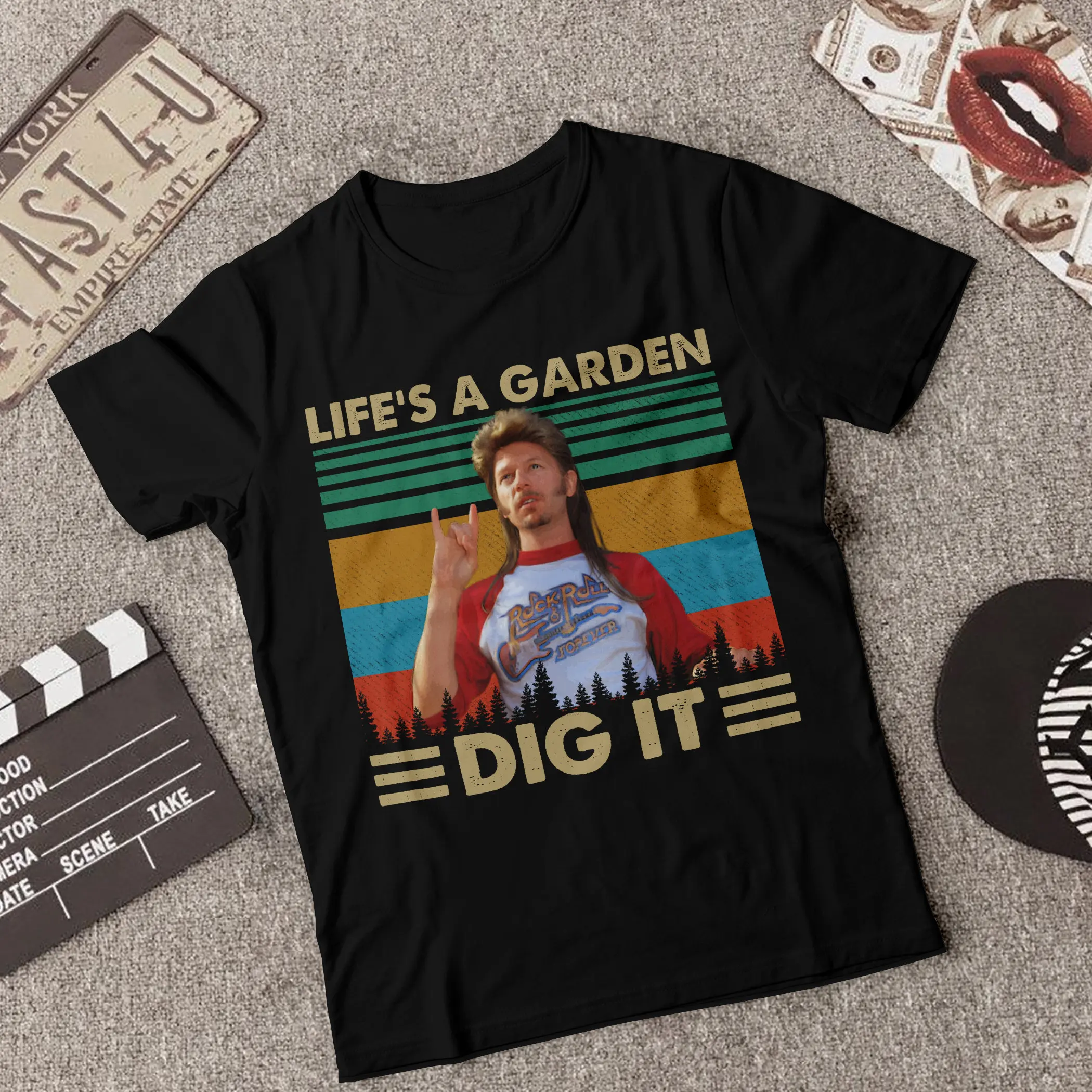 Life S A Garden Dig It Sunset Ретро винтажная рубашка
