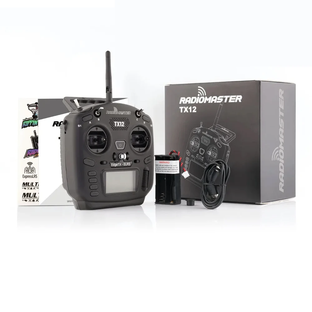 Радиомастер TX12 Mark II Hall Gimbals Remote Controller FCC CC2500 M1 M2 EdgeTX OpenTX 16-канальный передатчик для FPV дрона (art.: 3920c942d0e14) - 3920c942d0e14