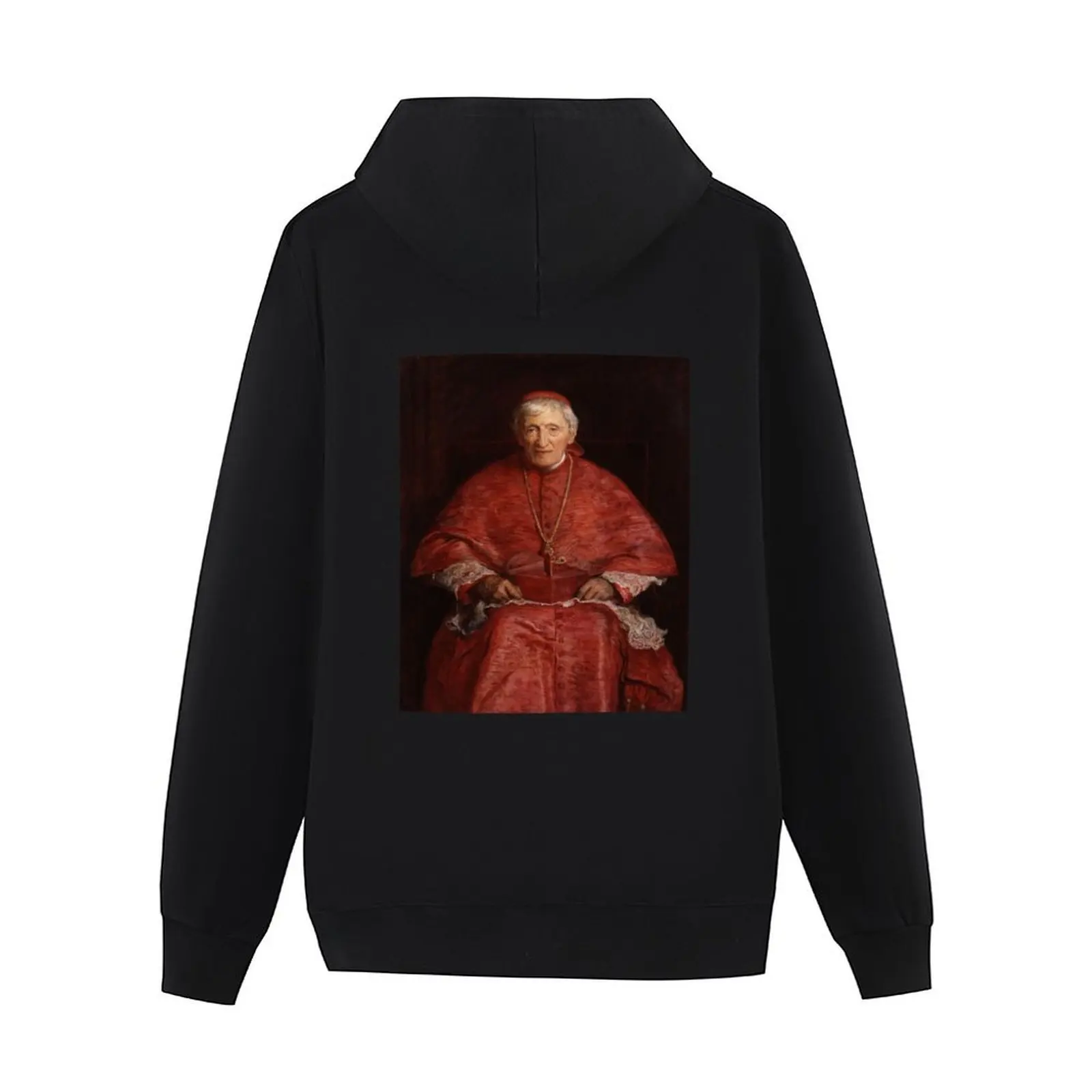 Фото Толстовка John Henry Newman (Millais) с капюшоном, эстетичная одежда, мужское пальто, мужская одежда, мужская одежда, толстовки и толстовки, новые №3