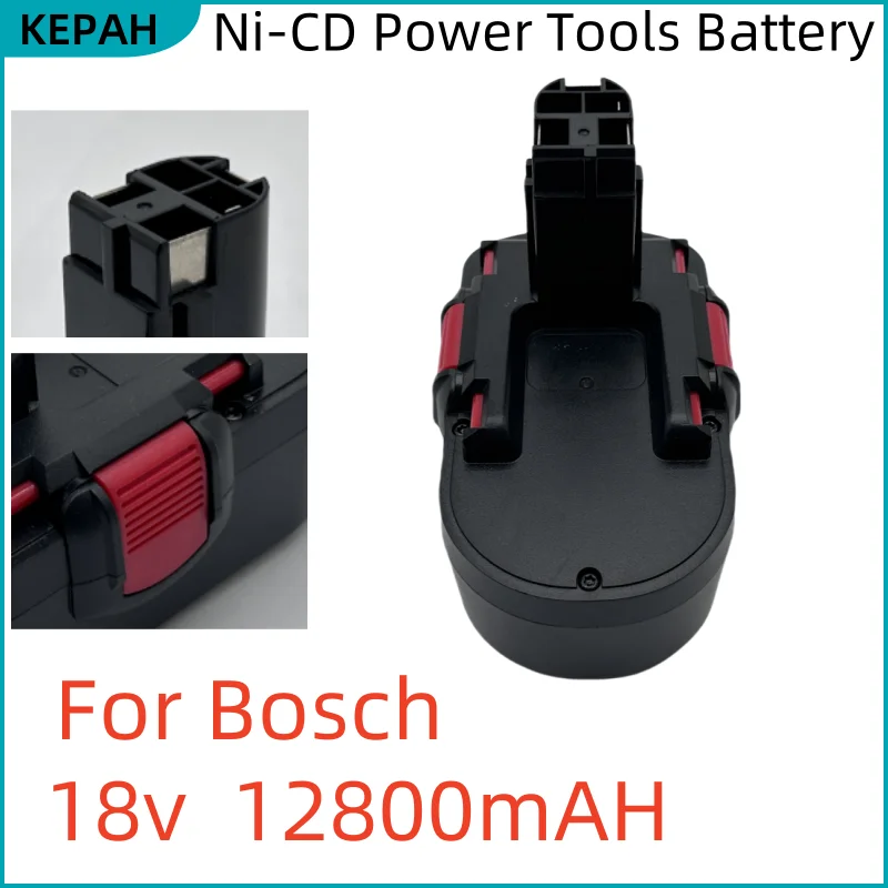 Аккумулятор 18 В для Bosch BAT025, 6800 мАч, Ni-Mh, сменная аккумуляторная дрель, отвертка, аккумуляторы GSB 18VE-2, аккумулятор для электроинструмента
