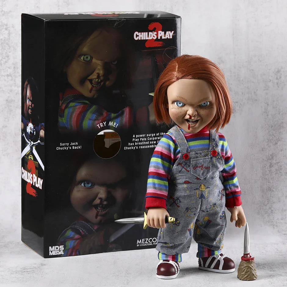 Mezco Toyz Детская игра 2. Мегание Чаки Мега. Фигурка. Коллекция игрушек. Настольная модель.
