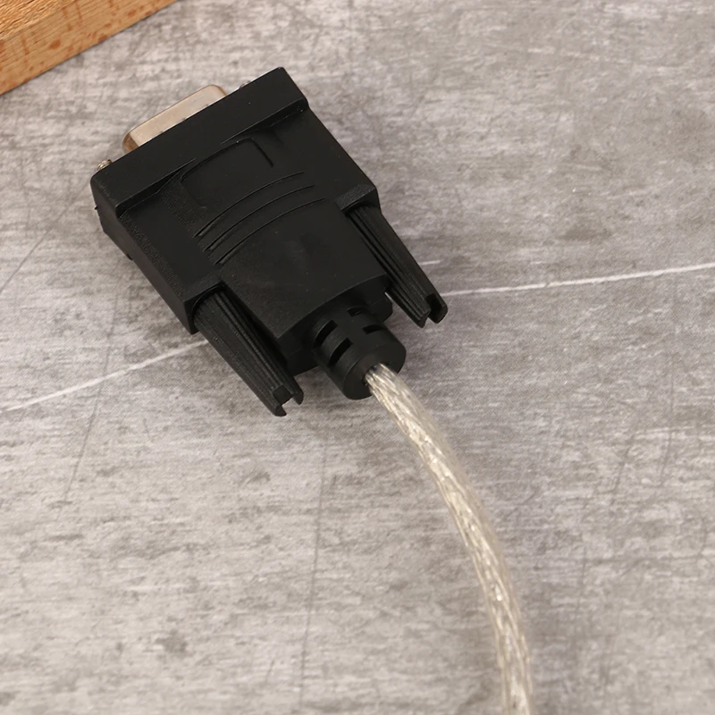 1 шт., адаптер для кабеля DB9 с USB на RS232 COM-порт