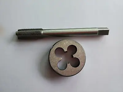 1 шт. HSS M10 X 1,0 мм, левый метчик и 1 шт. M10 X 1,0 мм, левый резьбонарезной инструмент