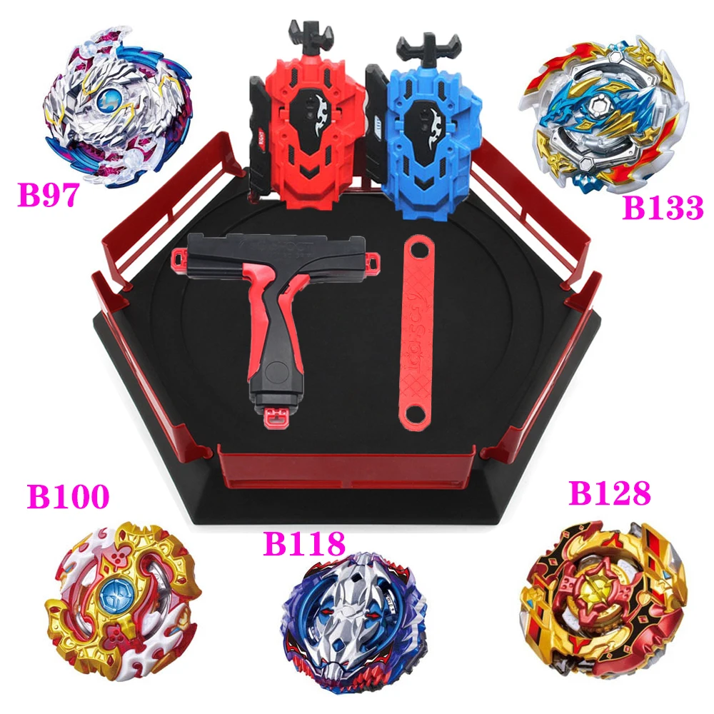 Фото Все модели игрушек Beyblade Burst со стартером и ареной Bayblade из металлического сплава, игрушки Bey Blade Blades №3