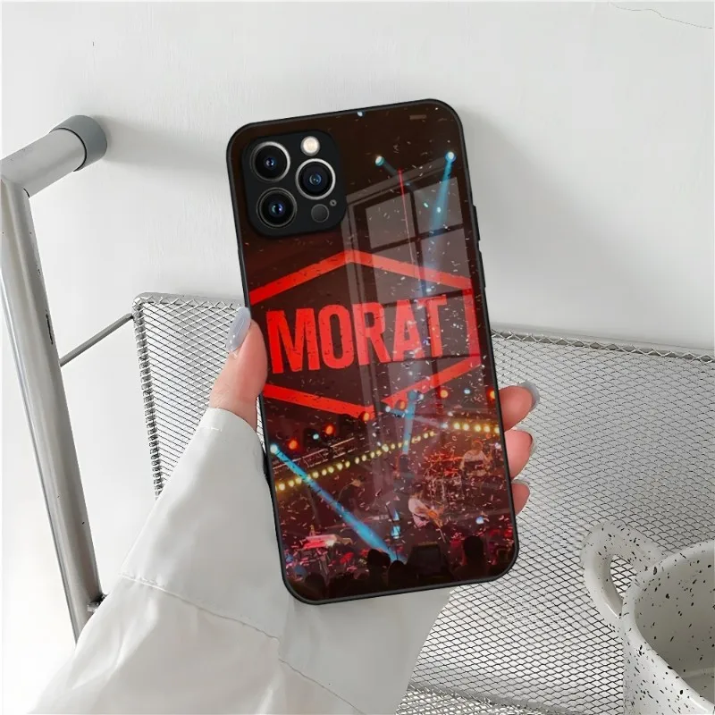 Фото Чехол для телефона Morat Band для Iphone 14 13 12 11 Pro Max Mini X Xr Xs 8 7 Puls 6 из закаленного стекла №5