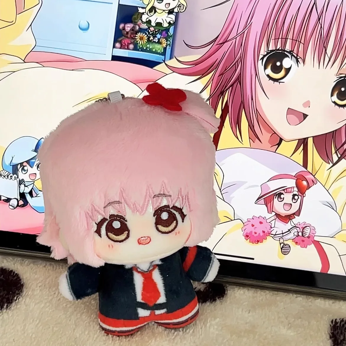 Фото Новый 10 см Шуго Чара! Плюшевые игрушки, милые мягкие аниме Hinamori Amu Tsukiyomi Utau куклы для детей, подарок на день рождения, Рождество №4