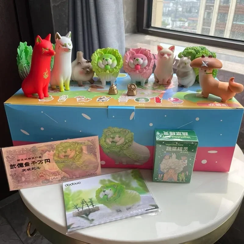 Фото Подлинная ручная работа, модель слепой коробки, фигурка DODOWO Vegetable 1,0 Genie, кукла в подарок, милый маленький подарок, прекрасный кавайный подарок №4