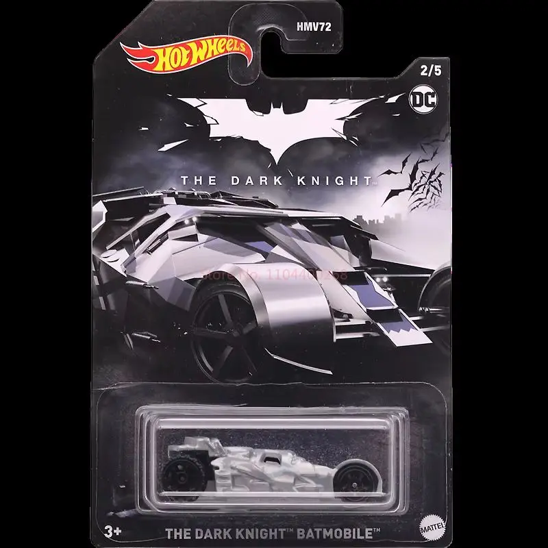 Фото Новая оригинальная модель Hot Wheels для развлечений, модель Бэтмена, 100-летие, настольные игрушки, в наличии, подарок на день рождения, рождественские подарки №5