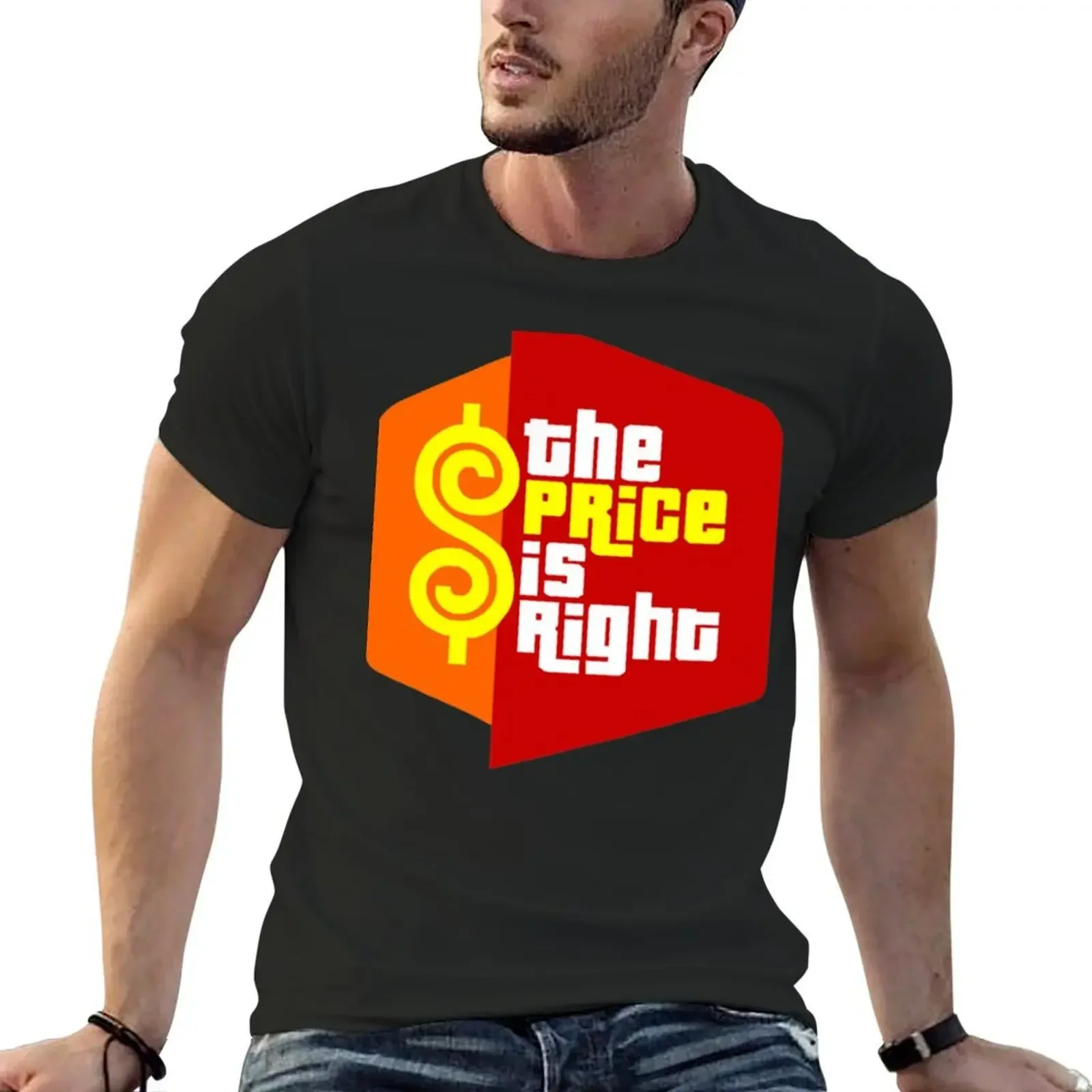 Бестселлер, футболка Plinko the Price is Right Merchandise, баскетбольные футболки с рисунком, большие футболки для мужчин