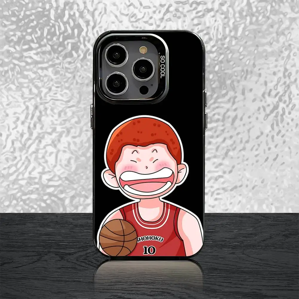 S-Sakuragi H-Hfunaichi 10, чехол для телефона iPhone 16,15,14,13,12,11, Pro, Max, Plus, Mini, SE Black Candy, матовый противоударный чехол (art.: 3920cfc1e25a9) - 3920cfc1e25a9